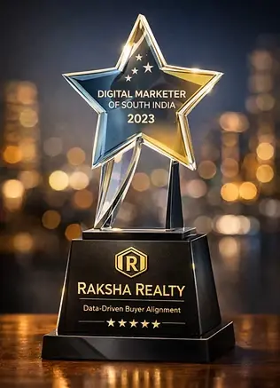 Digital Marketer of South India 2023 - Raksha Realty